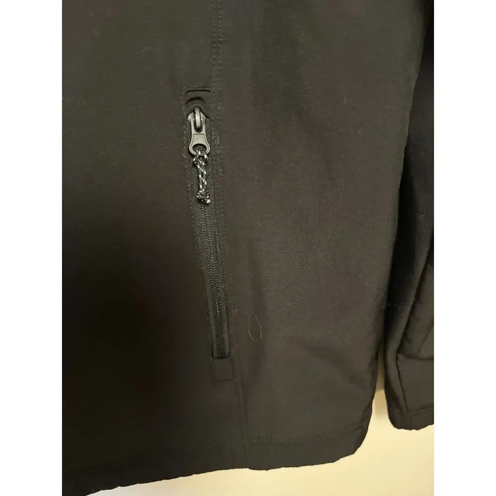 Lyft 1K Rides Men's Softshell Jacket Fleece Lined Black Size S Mens